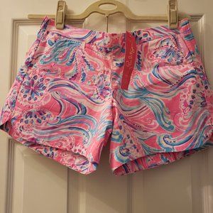 Lilly Pulitzer 5” Ocean View Short, Size S, NWT